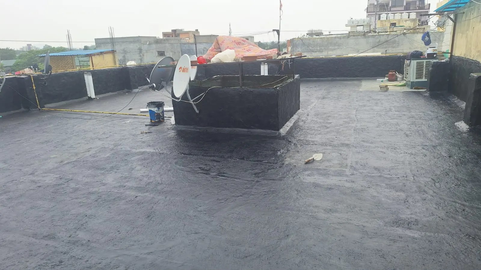 Terrace waterproofing